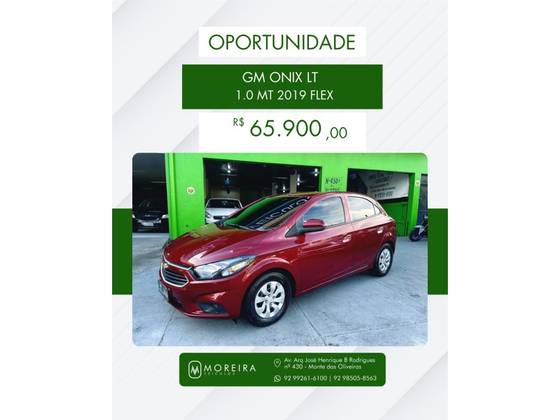 CHEVROLET ONIX 1.0 MPFI LT 8V FLEX 4P MANUAL CHEVROLET ONIX 1.0 MPFI LT 8V FLEX 4P MANUAL